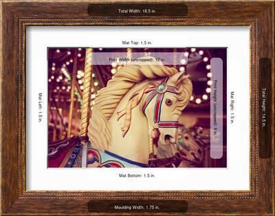 Merry-Go-Round Wooden Horses Toned with a Retro Vintage Instagram Filter  Effect' Photographic Print - graphicphoto | AllPosters.com