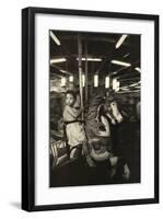 Merry-Go-Round-Harold Feinstein-Framed Art Print