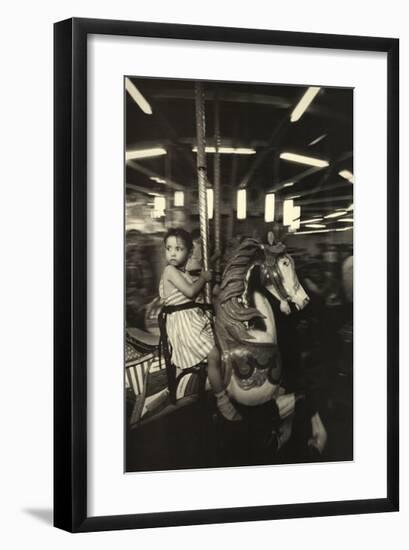 Merry-Go-Round-Harold Feinstein-Framed Art Print