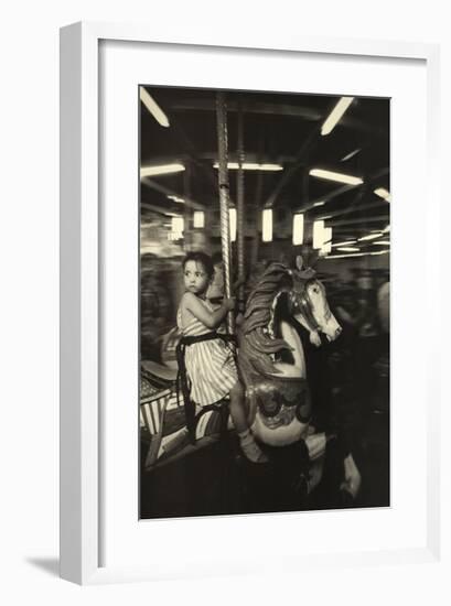 Merry-Go-Round-Harold Feinstein-Framed Art Print