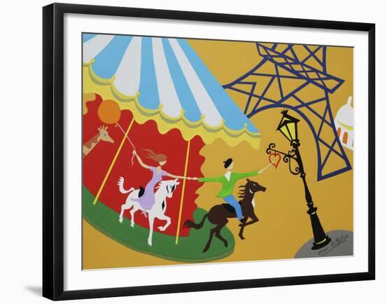 Merry Go Round-Pierre Henri Matisse-Framed Giclee Print