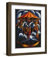 Merry-Go-Round-Mark Gertler-Framed Giclee Print