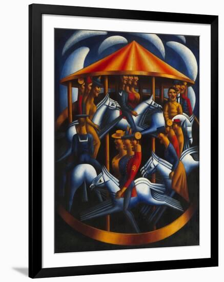 Merry-Go-Round-Mark Gertler-Framed Giclee Print