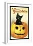 Merry Halloween-Vintage Apple Collection-Framed Giclee Print