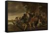 Merry Homecoming-Jan Havicksz Steen-Framed Stretched Canvas