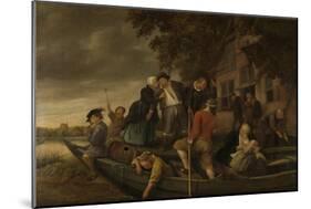 Merry Homecoming-Jan Havicksz Steen-Mounted Art Print