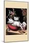 Merry Kitten-null-Mounted Art Print