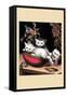 Merry Kitten-null-Framed Stretched Canvas