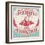 Merry Little Christmas V-Janelle Penner-Framed Art Print