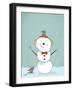 Merry Little Snowman, 2019 (Digital)-Roberta Murray-Framed Giclee Print