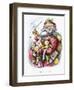 Merry Old Santa Claus, Engraved by the Artist, 1889-Thomas Nast-Framed Giclee Print