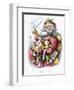 Merry Old Santa Claus, Engraved by the Artist, 1889-Thomas Nast-Framed Giclee Print