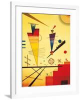 Merry Structure-Wassily Kandinsky-Framed Art Print