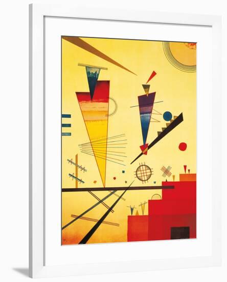 Merry Structure-Wassily Kandinsky-Framed Art Print