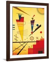 Merry Structure-Wassily Kandinsky-Framed Art Print