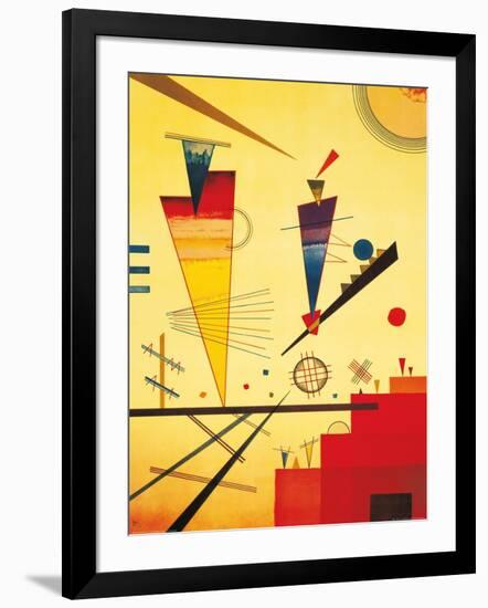 Merry Structure-Wassily Kandinsky-Framed Art Print