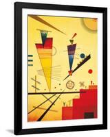 Merry Structure-Wassily Kandinsky-Framed Art Print