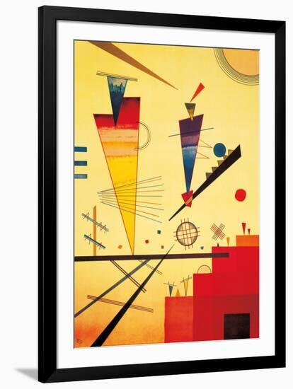 Merry Structure-Wassily Kandinsky-Framed Art Print