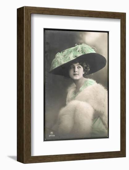 Merry Widow Hat-null-Framed Photographic Print