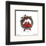 Merry Wreath II-Carolyn Shores-Wright-Framed Art Print