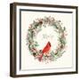 Merry Wreath-Danhui Nai-Framed Art Print