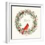 Merry Wreath-Danhui Nai-Framed Art Print