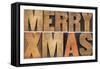 Merry Xmas (Christmas) Greetings or Wishes-PixelsAway-Framed Stretched Canvas