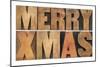 Merry Xmas (Christmas) Greetings or Wishes-PixelsAway-Mounted Art Print