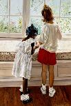 Waiting For Daddy-Merryl Jaye-Framed Art Print