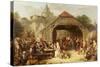 Merrymaking, 1841-Frederick Goodall-Stretched Canvas