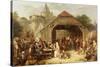 Merrymaking, 1841-Frederick Goodall-Stretched Canvas