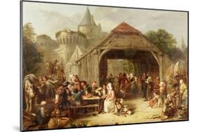 Merrymaking, 1841-Frederick Goodall-Mounted Giclee Print