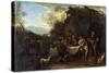 Merrymeeting, 17th Century-Jan Miel-Stretched Canvas