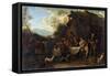 Merrymeeting, 17th Century-Jan Miel-Framed Stretched Canvas