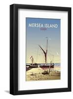 Mersea Island - Dave Thompson Contemporary Travel Print-Dave Thompson-Framed Giclee Print