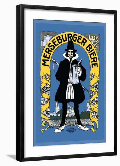 Merseburger Biere-null-Framed Art Print