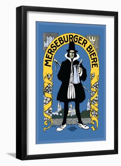 Merseburger Biere-null-Framed Art Print