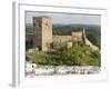 Mertola on the banks of Rio Guadiana in the Alentejo. Portugal-Martin Zwick-Framed Photographic Print