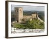 Mertola on the banks of Rio Guadiana in the Alentejo. Portugal-Martin Zwick-Framed Photographic Print