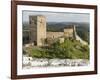 Mertola on the banks of Rio Guadiana in the Alentejo. Portugal-Martin Zwick-Framed Photographic Print