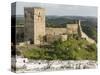 Mertola on the banks of Rio Guadiana in the Alentejo. Portugal-Martin Zwick-Stretched Canvas