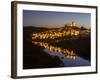Mertola on the banks of Rio Guadiana in the Alentejo. Portugal-Martin Zwick-Framed Photographic Print