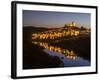 Mertola on the banks of Rio Guadiana in the Alentejo. Portugal-Martin Zwick-Framed Photographic Print