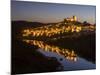 Mertola on the banks of Rio Guadiana in the Alentejo. Portugal-Martin Zwick-Mounted Photographic Print