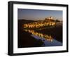 Mertola on the banks of Rio Guadiana in the Alentejo. Portugal-Martin Zwick-Framed Premium Photographic Print