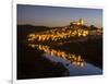 Mertola on the banks of Rio Guadiana in the Alentejo. Portugal-Martin Zwick-Framed Photographic Print