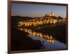 Mertola on the banks of Rio Guadiana in the Alentejo. Portugal-Martin Zwick-Framed Photographic Print