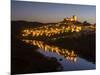 Mertola on the banks of Rio Guadiana in the Alentejo. Portugal-Martin Zwick-Mounted Photographic Print