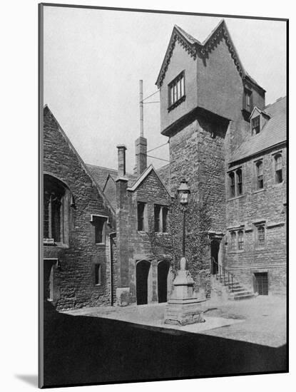 Merton College, Oxford, Oxfordshire, 1924-1926-HN King-Mounted Giclee Print