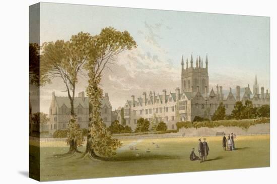 Merton College - Oxford-English School-Stretched Canvas